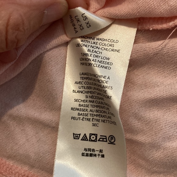 Free People’s We The Free Blush Pink V-Neck - Picture 9 of 12